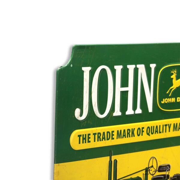 John Deere TwoCylinder Tractors Sold Here Metal Sign Open Road